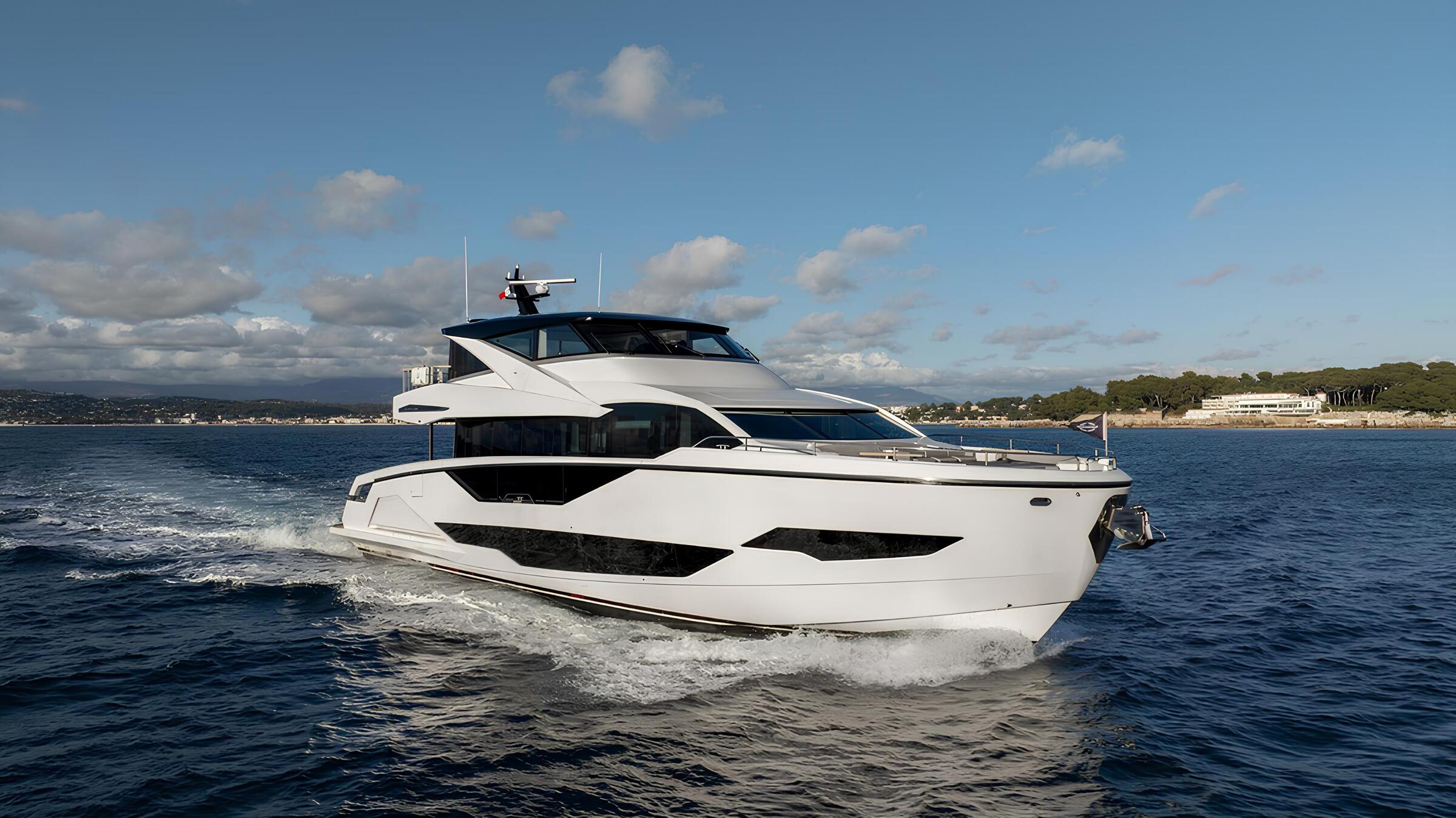 Экстерьер Sunseeker 90 Ocean 2024 MY AURELIUS/Exterior Sunseeker 90 Ocean 2024 MY AURELIUS