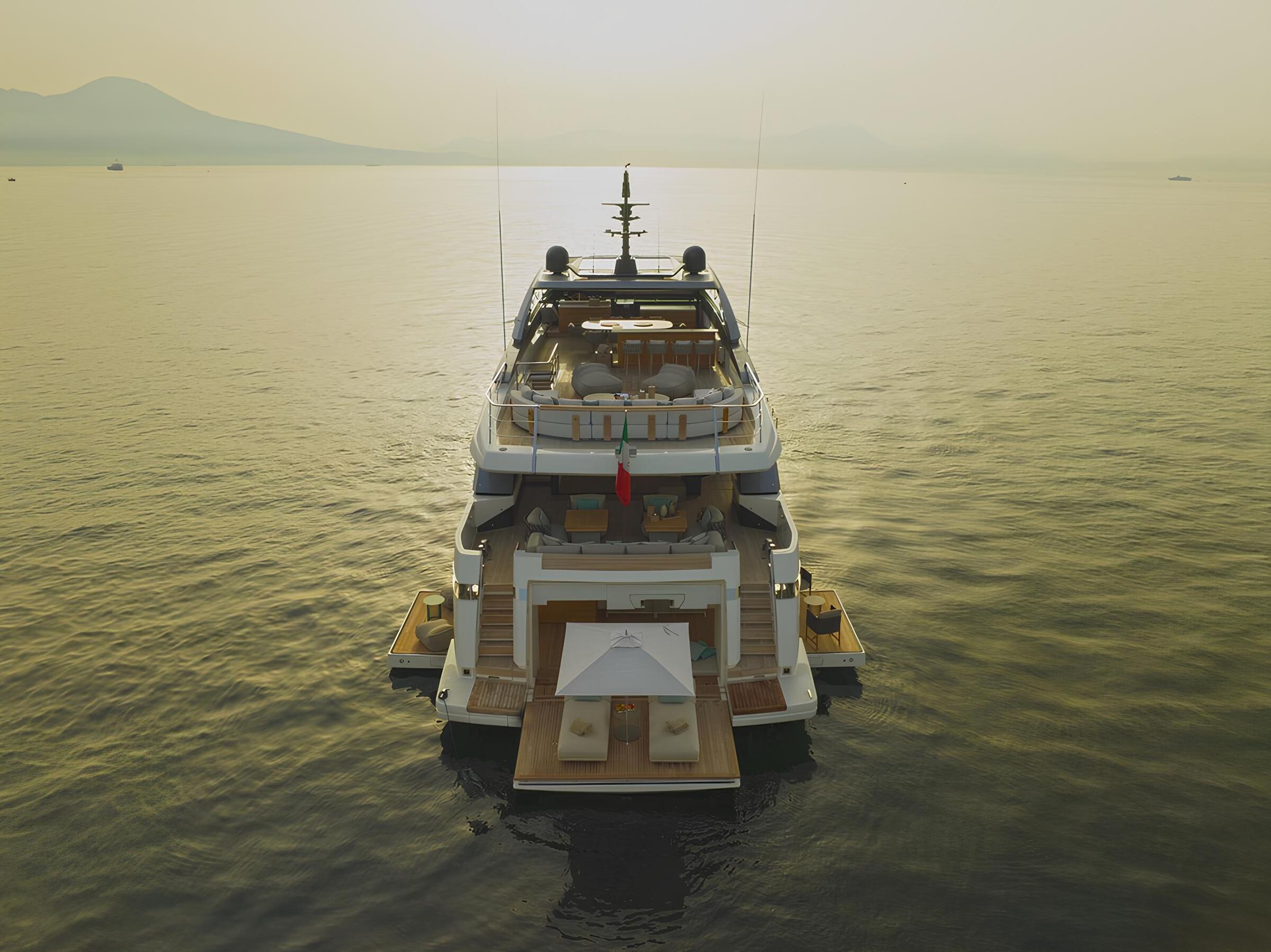 Экстерьер Sanlorenzo SL120A 2024 MY ALEDEN/Exterior Sanlorenzo SL120A 2024 MY ALEDEN