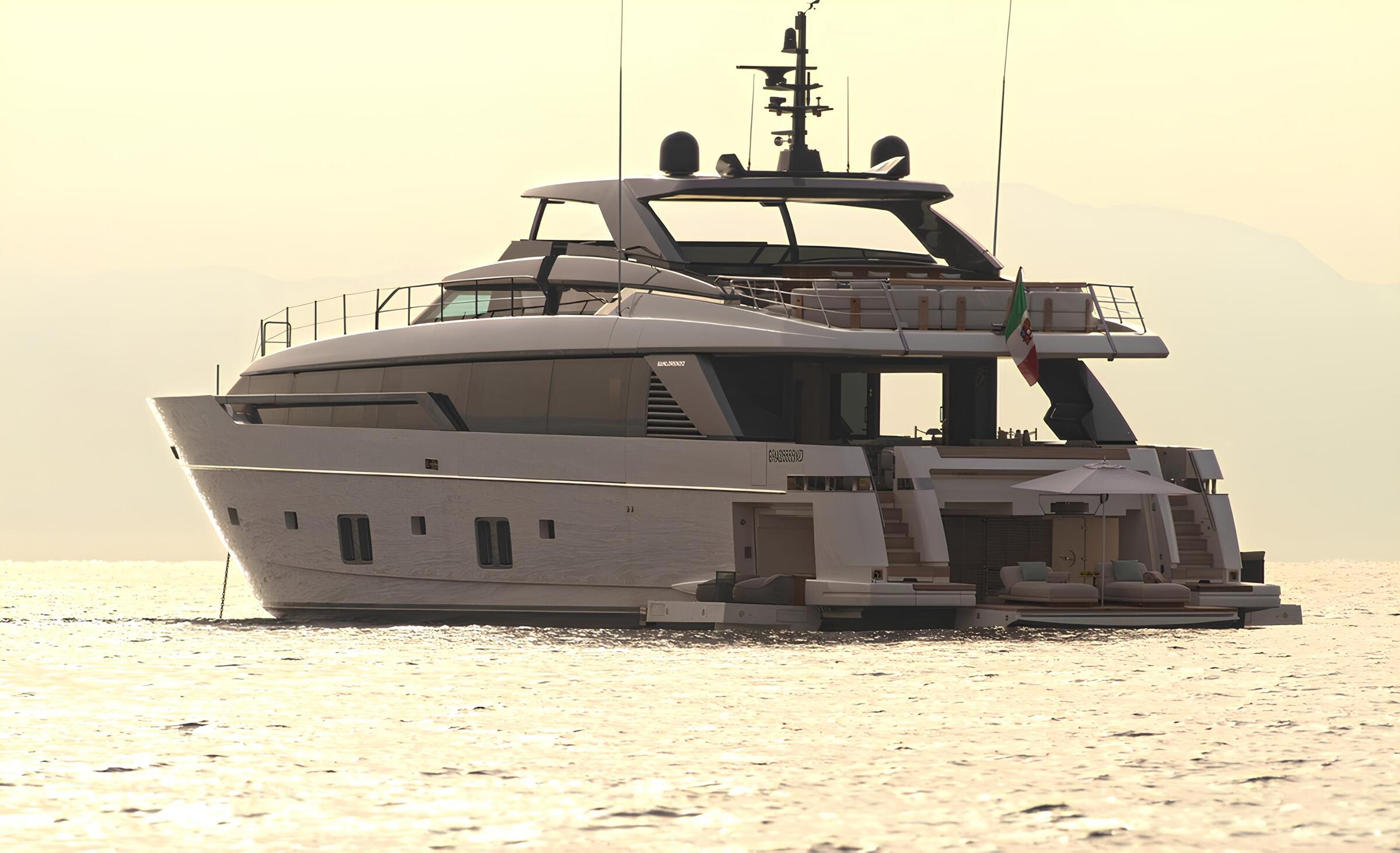 Экстерьер Sanlorenzo SL120A 2024 MY ALEDEN/Exterior Sanlorenzo SL120A 2024 MY ALEDEN