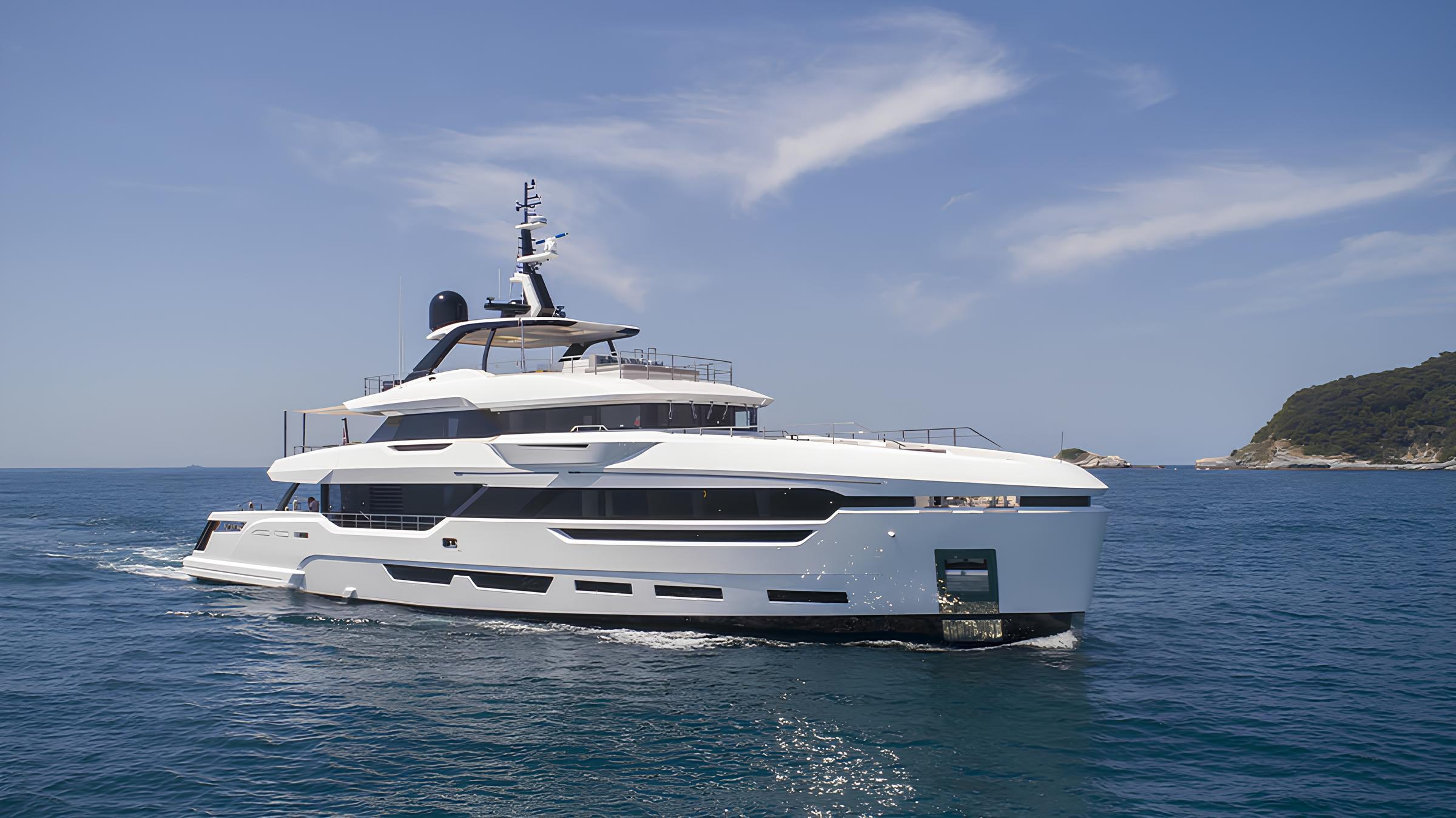 Экстерьер Baglietto 40M 2022 MY ATTITUDE/Exterior Baglietto 40M 2022 MY ATTITUDE