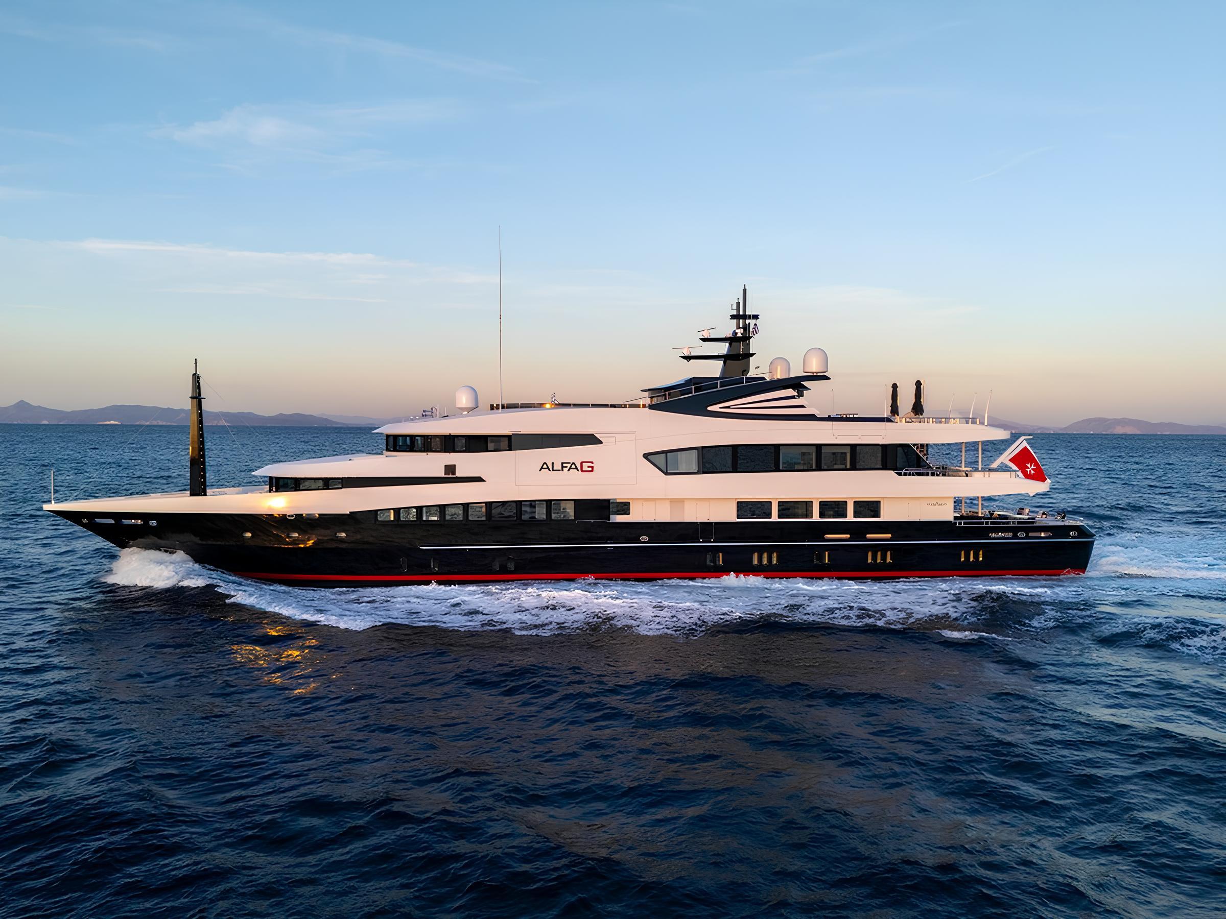 Экстерьер Oceanco 60M TSDY 2004 MY ALFA G/Exterior Oceanco 60M TSDY 2004 MY ALFA G