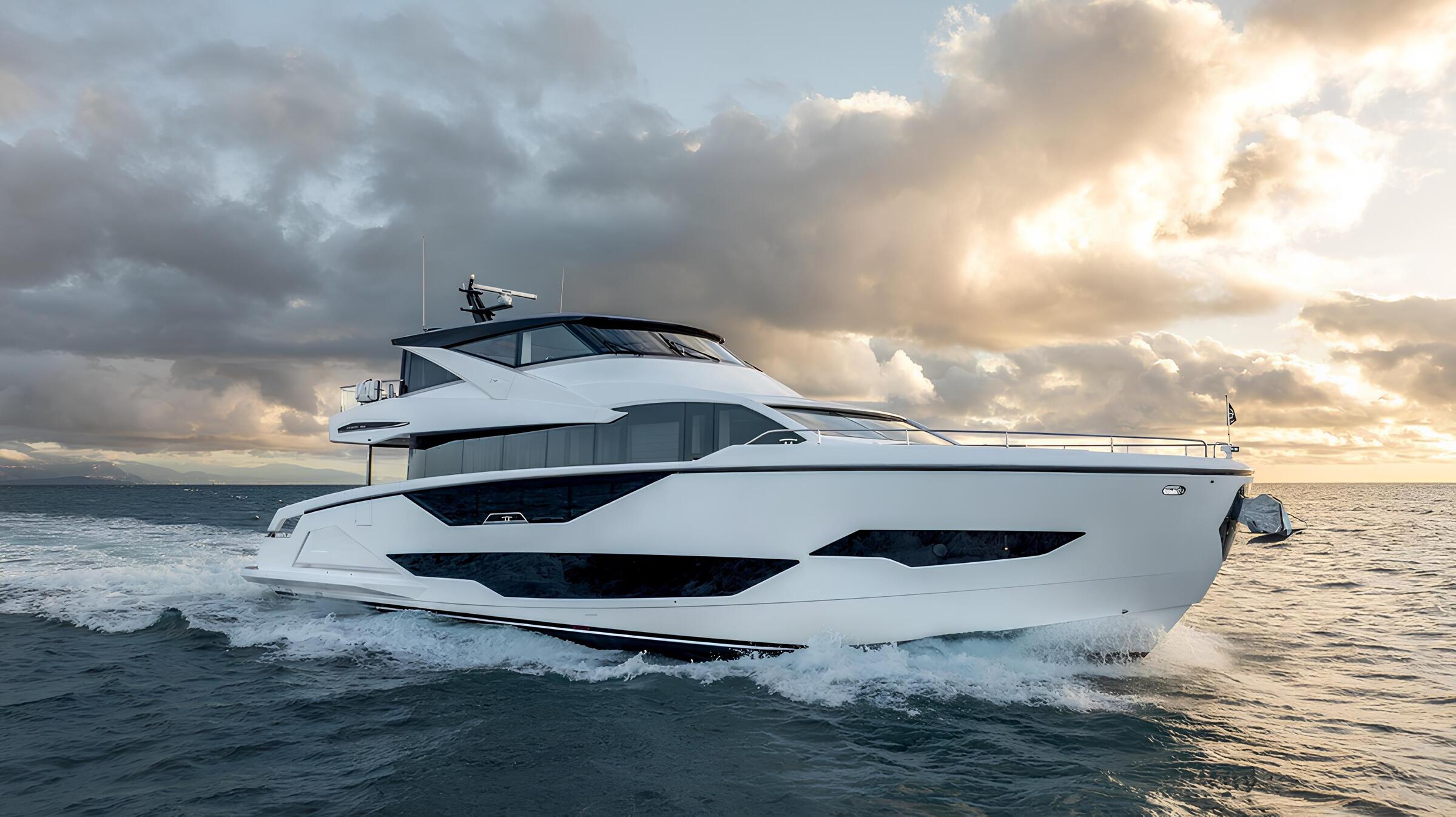 Экстерьер Sunseeker 90 Ocean 2024 MY AURELIUS/Exterior Sunseeker 90 Ocean 2024 MY AURELIUS