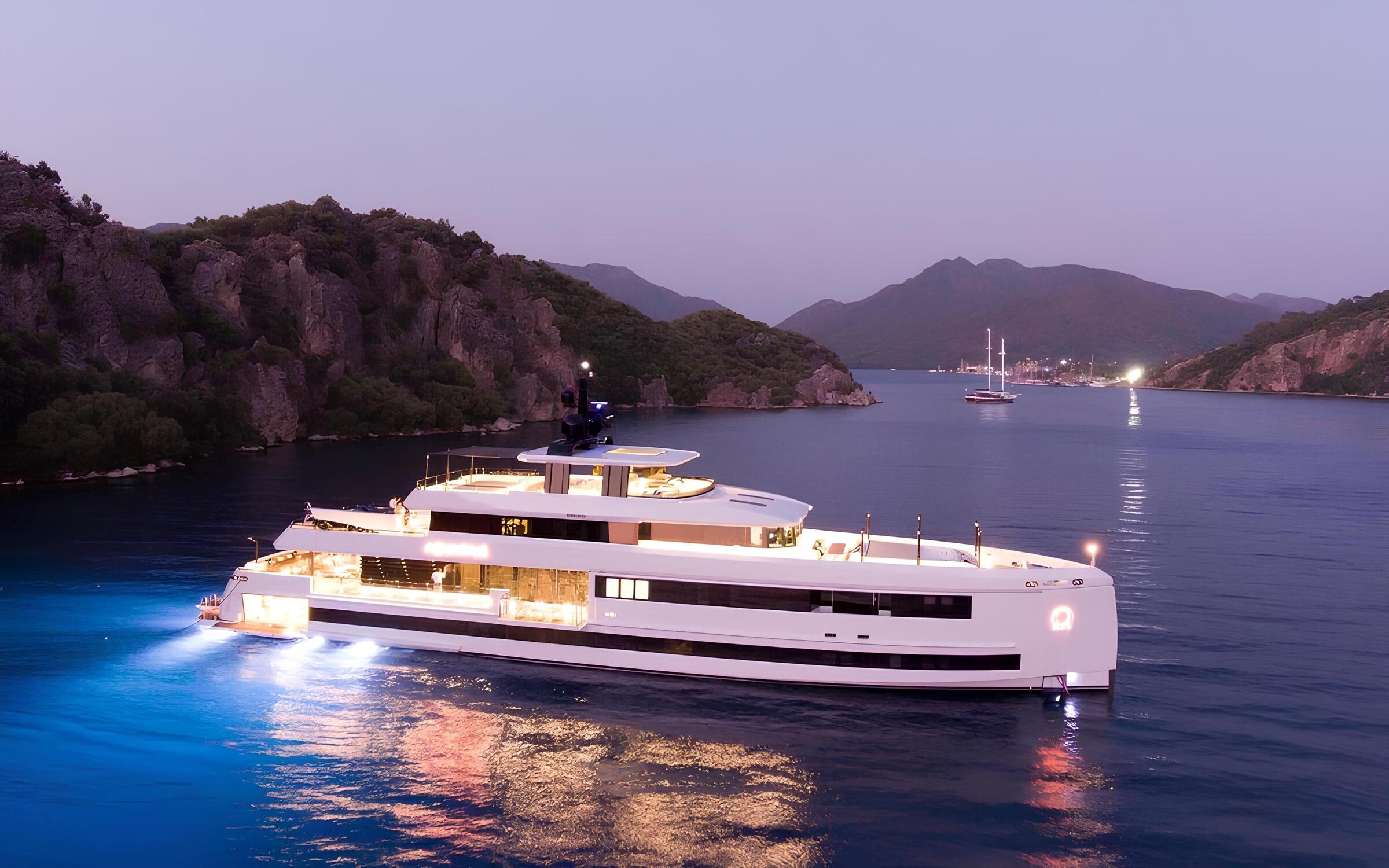 Экстерьер Mengi Yay 45M 2016 MY AQUARIUS/Exterior Mengi Yay 45M 2016 MY AQUARIUS