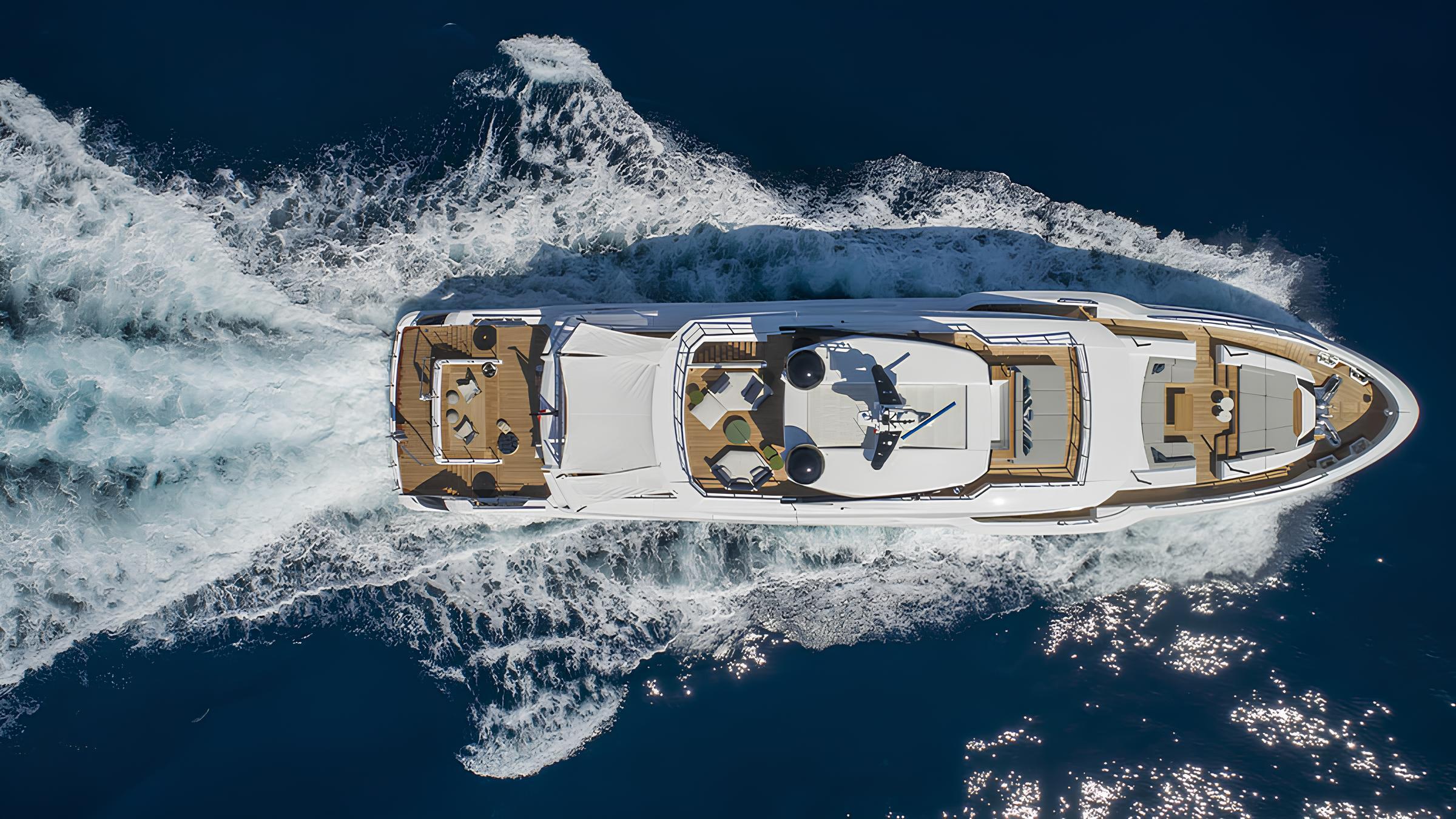 Экстерьер Baglietto 40M 2022 MY ATTITUDE/Exterior Baglietto 40M 2022 MY ATTITUDE