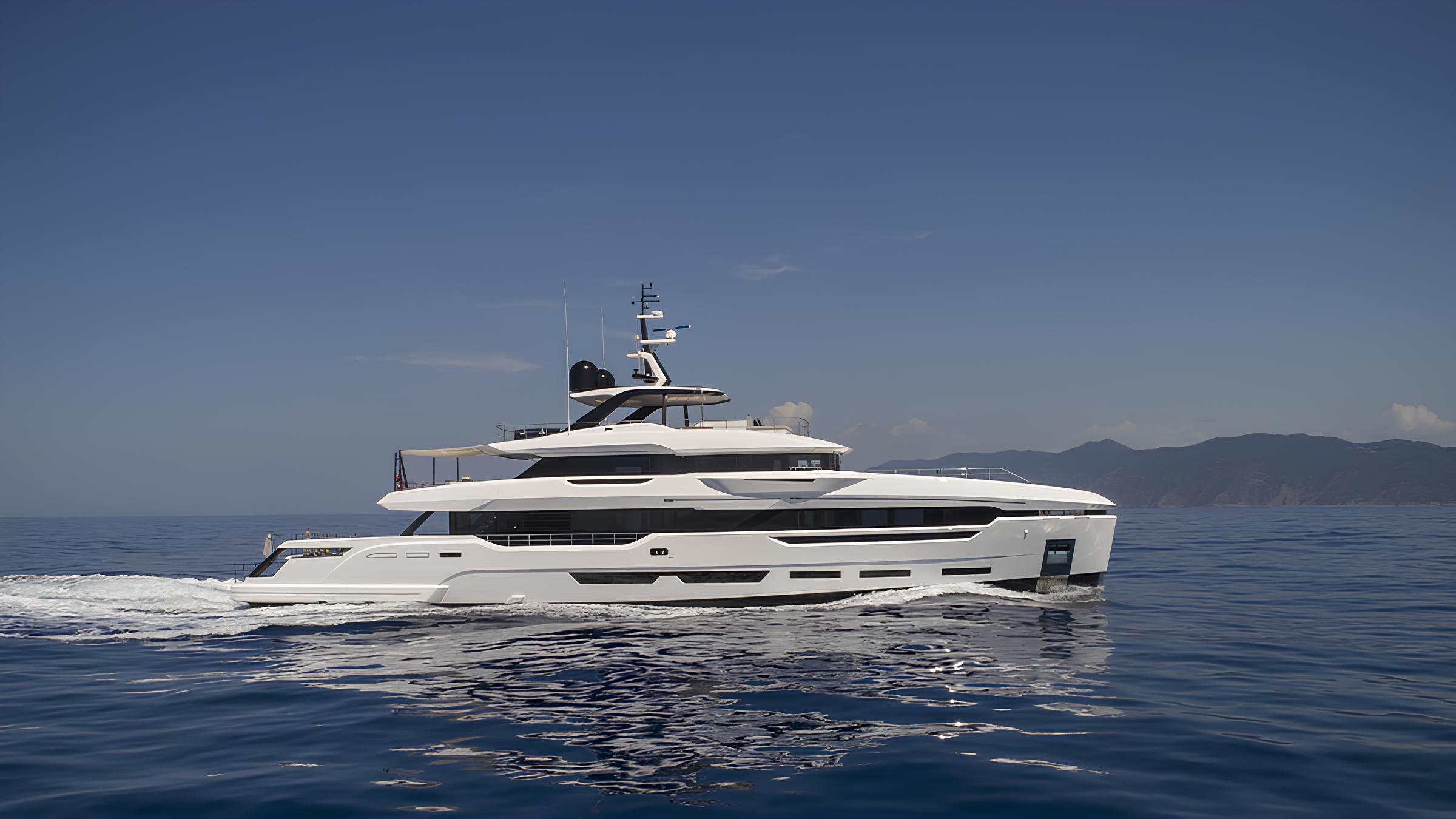 Экстерьер Baglietto 40M 2022 MY ATTITUDE/Exterior Baglietto 40M 2022 MY ATTITUDE